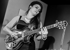 20230216-IMG 1083  Ghalia VOLT (chant, guitare) /  Philipe Breen (claviers)  / Bryan Shaw (batterie) / Dean Zucchero (basse) : GHALIA VOLT AND BAND, PARIS 17eme, PARIS-JAZZ CLUB ETOILE