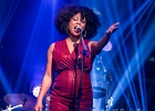 20230429-214600IMG 2225  Lakeetra Knowles (chant), Heggy Vezzano (guitare), Davide Dave Rossi (claviers), Andrea Vismara (basse), Pablo Leoni (batterie) : LAKEETRA KNOWLES, MUSIC TRAIN BAND, PAS DE CALAIS-CALAIS, PAS DE CALAIS-CALAIS-BEAUTIFUL SWAMP BLUES FESTIVAL
