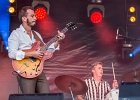 20230807-202547-IMG 0042  Cat Lee King  (claviers, chant), Denis Agenet (batterie), Abdell B Bop (contrebasse), Julien Broissand (guitare) : BLUES SUR LA PLAGE, CAT LEE KING, PORNICHET (44)