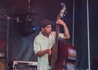20230807-210136-IMG 0059  Cat Lee King  (claviers, chant), Denis Agenet (batterie), Abdell B Bop (contrebasse), Julien Broissand (guitare) : BLUES SUR LA PLAGE, CAT LEE KING, PORNICHET (44)