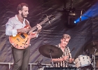 20230807-210255-IMG 0062  Cat Lee King  (claviers, chant), Denis Agenet (batterie), Abdell B Bop (contrebasse), Julien Broissand (guitare) : BLUES SUR LA PLAGE, CAT LEE KING, PORNICHET (44)