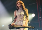 20231015-212248IMG 0724  Larkin Poe : Rebecca Lowell (chant, guitare), Megan Lowell (slide guitar), XX (basse), YY (batterie) : LARKIN POE, PARIS 9eme, PARIS-OLYMPIA