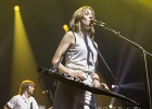 20231015-212304IMG 4108  Larkin Poe : Rebecca Lowell (chant, guitare), Megan Lowell (slide guitar), XX (basse), YY (batterie) : LARKIN POE, PARIS 9eme, PARIS-OLYMPIA