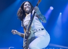 20231015-212556IMG 0733  Larkin Poe : Rebecca Lowell (chant, guitare), Megan Lowell (slide guitar), XX (basse), YY (batterie) : LARKIN POE, PARIS 9eme, PARIS-OLYMPIA
