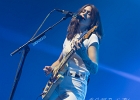 20231015-212637IMG 0734  Larkin Poe : Rebecca Lowell (chant, guitare), Megan Lowell (slide guitar), XX (basse), YY (batterie) : LARKIN POE, PARIS 9eme, PARIS-OLYMPIA