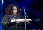 20240420-225706-IMG 5934  Shakura S&#39;Aida (chant), Paige Armstrong (guitare),  Nicole &#34;Nikki D&#34; Brown (guitare lap steel), Roger Williams (basse), Aubrey Dayle (batterie) : BEAUTIFUL SWAMP BLUES FESTIVAL, HAUTS DE FRANCE-PAS DE CALAIS-CALAIS, SHAKURA S’AIDA