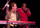 20241203-205205-IMG 6940  Stephen Hull (chant, guitare), Sheryl Youngblood (chant, batterie), Dave Herrero (chant, guitare), Johnny Iguana (claviers), Victor Reed (batterie), Chano Cruz (basse) : CHANO CRUZ, CHICAGO BLUES FESTIVAL, CHICAGO BLUES FESTIVAL 2024, DAVE HERRERO, JOHNNY IGUANA, PARIS 10eme, PARIS-NEW MORNING, SHERYL YOUNGBLOOD, STEPHEN HULL, VICTOR REED
