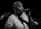 20241214-225514-IMG 8436  Stephen Hull (chant, guitare), Sheryl Youngblood (chant, batterie), Dave Herrero (chant, guitare), Johnny Iguana (claviers), Victor Reed (batterie), Chano Cruz (basse) : CHICAGO BLUES FESTIVAL, DAVE HERRERO, SEINE SAINT DENIS-TREMBLAY EN FRANCE, SHERYL YOUNGBLOOD, STEPHEN HULL