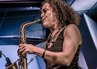 20250327-IMG 7630  Vanessa Collier (chant, saxophone, guitare), Mike Schermer (guitare), Justice Guevara (basse), Byron Cage (batterie) : BYRON CAGE, JUSTICE GUEVARA, MIKE SCHERMER, PARIS 17eme, PARIS-JAZZ CLUB ETOILE, VANESSA COLLIER