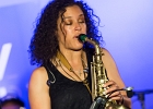 20250327-IMG 7669  Vanessa Collier (chant, saxophone, guitare), Mike Schermer (guitare), Justice Guevara (basse), Byron Cage (batterie) : BYRON CAGE, JUSTICE GUEVARA, MIKE SCHERMER, PARIS 17eme, PARIS-JAZZ CLUB ETOILE, VANESSA COLLIER