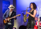 20250327-IMG 7675  Vanessa Collier (chant, saxophone, guitare), Mike Schermer (guitare), Justice Guevara (basse), Byron Cage (batterie) : BYRON CAGE, JUSTICE GUEVARA, MIKE SCHERMER, PARIS 17eme, PARIS-JAZZ CLUB ETOILE, VANESSA COLLIER