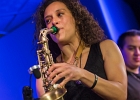 20250327-IMG 7676  Vanessa Collier (chant, saxophone, guitare), Mike Schermer (guitare), Justice Guevara (basse), Byron Cage (batterie) : BYRON CAGE, JUSTICE GUEVARA, MIKE SCHERMER, PARIS 17eme, PARIS-JAZZ CLUB ETOILE, VANESSA COLLIER