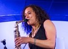 20250327-IMG 7689  Vanessa Collier (chant, saxophone, guitare), Mike Schermer (guitare), Justice Guevara (basse), Byron Cage (batterie) : BYRON CAGE, JUSTICE GUEVARA, MIKE SCHERMER, PARIS 17eme, PARIS-JAZZ CLUB ETOILE, VANESSA COLLIER