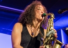 20250327-IMG 7697  Vanessa Collier (chant, saxophone, guitare), Mike Schermer (guitare), Justice Guevara (basse), Byron Cage (batterie) : BYRON CAGE, JUSTICE GUEVARA, MIKE SCHERMER, PARIS 17eme, PARIS-JAZZ CLUB ETOILE, VANESSA COLLIER