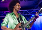 20251202-211631-IMG 0595  Selwyn Birchwood (guitare, chant), Reggie Oliver (saxophone baryton), Donald Wright (basse), Eric Cannavaro (claviers), Henley Connor III (batterie), Carly Harvey (chant) : CARLY HARVEY, CHICAGO BLUES FESTIVAL, CHICAGO BLUES FESTIVAL 2025, DONALD HUFF WRIGHT, HENLEY CONNOR, JOHN HETHERINGTON, PARIS-NEW MORNING, REGI OLIVIER, SELWYN BIRCHWOOD