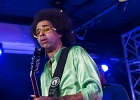 20251202-212718-IMG 0616  Selwyn Birchwood (guitare, chant), Reggie Oliver (saxophone baryton), Donald Wright (basse), Eric Cannavaro (claviers), Henley Connor III (batterie), Carly Harvey (chant) : CARLY HARVEY, CHICAGO BLUES FESTIVAL, CHICAGO BLUES FESTIVAL 2025, DONALD HUFF WRIGHT, HENLEY CONNOR, JOHN HETHERINGTON, PARIS-NEW MORNING, REGI OLIVIER, SELWYN BIRCHWOOD