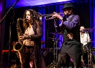20260127-231317-IMG 1374  Boney Fields (chant, trompette),  Nadege Dumas (saxophone),  Olivier Caron (trombone)  Joseph Champagnon (guitare),  Antoine Monfleur (batterie), : BONEY FIELDS, NADEGE DUMAS, VAL D OISE-EAUBONNE