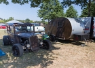 20180805-141055-IMG 9608  Hot Rod et sa caravane  - Loire Atlantique  - France le  5 août 2018 : 18eme CONCENTRE US AND ROCK N ROLL KULTURE, 2018, AUTO, AUTO AMERICAINE, BOURGNEUF EN RETZ