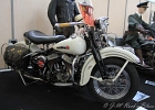 20111016-IMG 7043-1943  Harley Davidson - 750 WL de 1943 -   Automedon - Paris le Bourget -  le 16 octobre 2011 : 2011, AUTOMEDON, LE BOURGET, MARTINE, MOTOS HARLEY