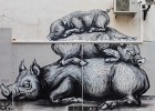 20150314-IMG 0652  Paris - France le 14 mars 2015 : 2015, BRUXELLES, STREET ART, WEEK END