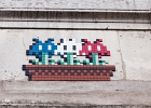 20201216-IMG 9056  Invader - avenue des Gobelins - Paris - France le 16 décembre 2020 : PARIS, STREET ART, STREET ART-INVADER