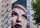 20200827-IMG 8236  Shepard Fairey aka Obey  -  rue Jeanne d Arc  -   Paris  - France - le  27 août 2020 : PARIS, STREET ART