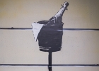 20211116-IMG 2761  Banksy - Le Rat et la bouteille de Champagne - Paris - France - 2018 - The Word of Banksy -  Paris 9eme - France - le 16/11/2021 : PARIS, STREET ART, STREET ART-BANKSY