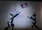 20211116-IMG 2774  Banksy - The Word of Banksy -  Paris 9eme - France - le 16/11/2021 : PARIS, STREET ART, STREET ART-BANKSY