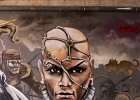 20220108-IMG 3315  Oeuvre collective de @andrew_wallas / @kvim_t.w.e / @caligr_one / @wallace_sprayart - Spot 13 - allée Paris-Ivry -  Paris 13eme - France - le 08/01/2022 : PARIS 13eme, SPOT 13, STREET ART
