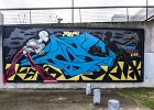 20220201-IMG 3836  Frédéric Malek alias Lek / David &#39;Tcheko&#39; Latulipe alias Tcheko / Pierre-Amir Sassone alias Roti - Quais de Seine -  Paris - France - le 01/02/2022 : PARIS, QUAI DE SEINE, STREET ART