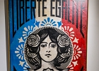 20230302-IMG 1338  Shepard Fiarey (Obey) - Liberté, Egalité, Fraternité - 2018 - Expo CAPITALE(S) - hôtel de ville -  Paris 1er - France - le 02/03/2022 : PARIS, PARIS 1er, STREET ART