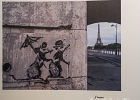 20230302-IMG 1342  Banksy - Couple de rats , tour eiffel - Paris - 2018 - Expo CAPITALE(S) - hôtel de ville -  Paris 1er - France - le 02/03/2022 : PARIS, PARIS 1er, STREET ART