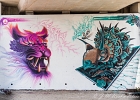20230615-142956IMG 2830  cecko_graff / Kiwiwallarts - Spot 13 - allée Paris-Ivry -  Paris 13eme - France - le 15/06/2023 : PARIS 13eme, STREET ART-SPOT 13, STREET-ART