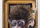 20250606-IMG 8600  Bordalo II  exposition Irréversible  Baby Mandrill (Neutral Series)  2024 - galerie Mathgoth - 1 Rue Alphonse Boudard -  Paris 13eme - France - le 06/06/2025 : PARIS 13eme, STREET ART, STREET ART-BORDALO II