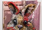 20250606-IMG 8606  Bordalo II  exposition Irréversible   Baby Rabbit (Neutral FX Series)  2024 - galerie Mathgoth - 1 Rue Alphonse Boudard -  Paris 13eme - France - le 06/06/2025 : PARIS 13eme, STREET ART, STREET ART-BORDALO II