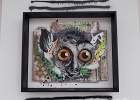 20250606-IMG 8634  Bordalo II  exposition Irréversible  Lemur (Paris Edition)  Artist Proof - galerie Mathgoth - 1 Rue Alphonse Boudard -  Paris 13eme - France - le 06/06/2025 : PARIS 13eme, STREET ART, STREET ART-BORDALO II
