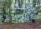 20251005-113147-100 3815  ÛRM  Le cri du cerf - Street Art Parc -  Candes Saint Martin - France - le 05/10/2025 : CANDES SAINT MARTIN, STREET ART