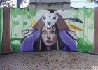 20251005-120034-100 3847  Topaz  larène - Street Art Parc -  Candes Saint Martin - France - le 05/10/2025 : CANDES SAINT MARTIN, STREET ART
