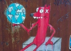 20251005-121256-100 3867  Pimax - Street Art Parc -  Candes Saint Martin - France - le 05/10/2025 : CANDES SAINT MARTIN, STREET ART