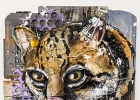 20251203-IMG 0656  Bordalo II  Ocelot - Galerie Mathgoth - 1 Rue Alphonse Boudard -  Paris 13eme - France - le 03/12/2025 : GALERIE MATHGOTH, PARIS 13eme, STREET ART