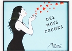 20260205-142516-IMG 1540  Miss Tic - Des Mots Coeurs - 2019 - galerie Mathgoth - 1 Rue Alphonse Boudard -  Paris 13eme - France - le 05/02/2026 : PARIS 13eme, PARIS-GALERIE MATHGOTH, STREET ART, STREET ART-MISS TIC