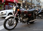 20110412-11  Honda CB 350 bicylindre 4 temps milieu des années 70 à Paris - France le 12 avril 2011