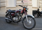 20110412-12  Honda CB 350 bicylindre 4 temps milieu des années 70 à Paris - France le 12 avril 2011