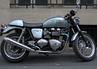 20110724-1  Triumph Thruxton à Paris - France - le 24 juillet 2011