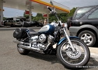 20110903-0  Yamaha Drag Star sur l&#39;autoroute A10 en direction de Paris - France - le 3 septembre 2011