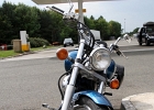 20110903-2  Yamaha Drag Star sur l&#39;autoroute A10 en direction de Paris - France - le 3 septembre 2011