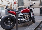 20211218-IMG 3215  Triumph Rocket 3R 2500cm3 - Rue Danielle Casanova -  Paris - France - le 18/12/2021 : MOTO, MOTOS HORS HARLEY, PARIS, TRIUMPH
